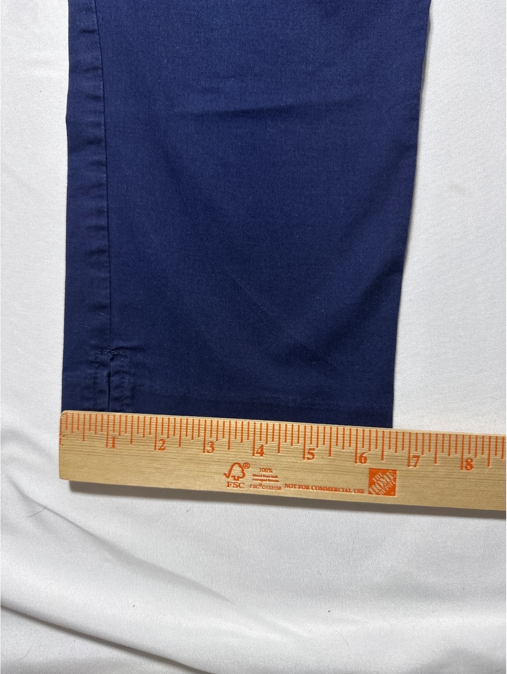 7th Avenue Design Studio Navy Blue Classic Pants Size 14 - Comfy & Stylish! - Picture 2 of 8